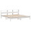 Berkfield Bed Frame without Mattress White 180x200 cm Super King Solid Wood Pine 3