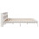Berkfield Bed Frame without Mattress White 180x200 cm Super King Solid Wood Pine 5