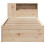 Berkfield Bed Frame without Mattress 75x190 cm Small Single Solid Wood Pine 4