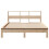 Berkfield Bed Frame without Mattress 135x190 cm Double Solid Wood Pine 4