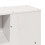 Berkfield Bookcase Bed without Mattress White 150x200 cm King Size Solid Wood 6