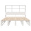 Berkfield Bookcase Bed without Mattress White 160x200 cm Solid Wood 4