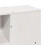 Berkfield Bookcase Bed without Mattress White 135x190 cm Double Solid Wood 6
