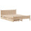 Berkfield Bed Frame without Mattress 135x190 cm Double Solid Wood Pine 3