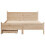 Berkfield Bed Frame without Mattress 135x190 cm Double Solid Wood Pine 4