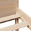 Berkfield Bed Frame without Mattress 135x190 cm Double Solid Wood Pine 6