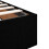 Berkfield Ottoman Bed Frame without Mattress Black Single Fabric 7