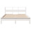 Berkfield Bed Frame without Mattress White 160x200 cm Solid Wood Pine 4