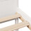 Berkfield Bed Frame without Mattress White 120x200 cm Solid Wood Pine 6