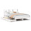Berkfield Bookcase Bed without Mattress White 140x190 cm Solid Wood Pine 2