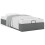 Berkfield Ottoman Bed Frame without Mattress Dark Grey Single Fabric 4