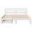 Berkfield Bed Frame without Mattress White 140x200 cm Solid Wood Pine 4
