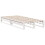 Berkfield Bookcase Bed without Mattress White 90x190 cm Single Solid Wood Pine 5