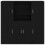 Berkfield 3 Piece Kitchen Cabinet Set Black Engineered Wood 5