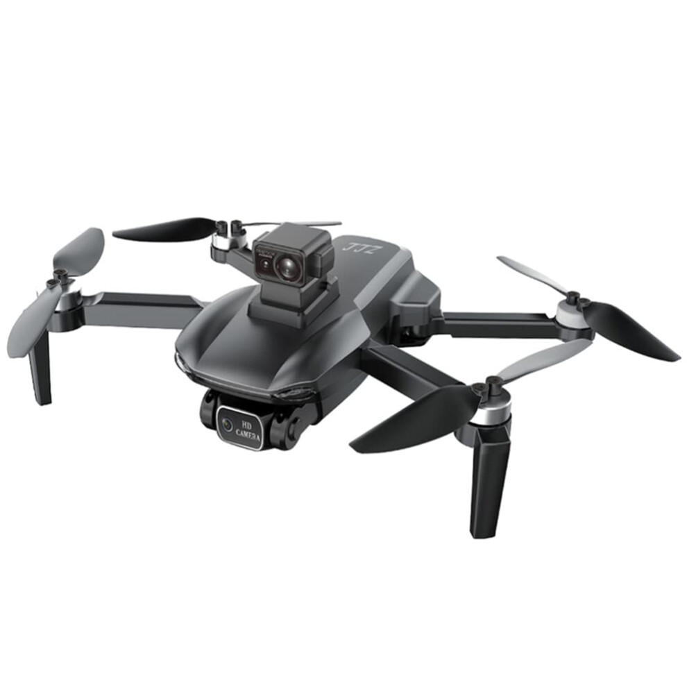 4K Gps Fpv Drone With Camera, Foldable Rc Quadcopter With Obstacle Avoidance And 3 Batteries Black 9351714824217