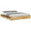 Berkfield Bed Frame without Mattress 160x200 cm Solid Wood Oak 2
