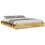Berkfield Bed Frame without Mattress 160x200 cm Solid Wood Oak 5
