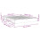 Berkfield Bed Frame without Mattress 160x200 cm Solid Wood Oak 7