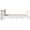 Berkfield Bookcase Bed without Mattress White 160x200cm Solid Wood Pine 5