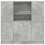 Berkfield 3 Piece Kitchen Cabinet Set Concrete Grey Engineered Wood 5