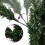 Berkfield Artificial Slim Christmas Tree 300 LEDs 210 cm 4