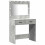 Berkfield Dressing Table Grey 78.5 x 41 x 135 cm Engineered wood 5