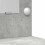 Berkfield Dressing Table with Drawer 3 pcs Concrete Grey Engineered Wood 6