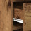Berkfield Dressing Table with Mirror Lights 2 pcs Brown Engineered wood 6