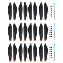 Orange 32 Pack Low Noise Quick Release Propellers Blades for DJI Mini 3/4 Pro Drone