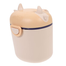 Baby Formula Dispenser with MultiCompartment Storage, LeakProof Lid and Travel Snack Container
