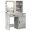 Berkfield Dressing Table Set 2 pcs Concrete Grey Engineered Wood 3