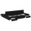 Berkfield Storage Bed Frame Black Oak 150 x 200 cm Engineered Wood 2