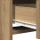 Berkfield Dressing Table Set with Shelf 2 pcs Artisan Oak Engineered Wood 6