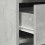 Berkfield Dressing Table with Mirror Lights 2 pcs Grey Engineered wood 6