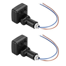 PIR Motion Sensor Switch 220V Black 2 pcs