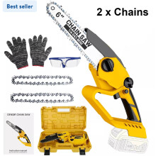 Drujbă fără fir Mini6" compatibilă cu ferăstrăul cu baterie DeWalt 20V Max