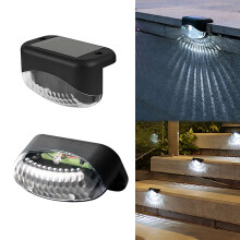 Giyblacko LED solcelledrevne havelamper med vanddråber til udendørs brug