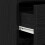 Berkfield Dressing Table with Mirror Lights 3 pcs Black Engineered Wood 6