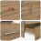 Berkfield Storage Bed Frame Artisan Oak 150 x 200 cm Engineered Wood 6