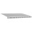 Berkfield Awning Frame Anthracite and White 450 x 300 cm 4