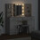 Berkfield Dressing Table Set 3 pcs Concrete Grey Engineered Wood 4