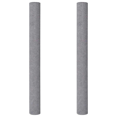 Berkfield Non-slip Painter Fleeces 2 pcs 5 m 280 g/m Grey 1