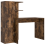 Berkfield Desk 2 pcs Smoked Oak 2
