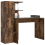 Berkfield Desk 2 pcs Smoked Oak 3