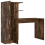 Berkfield Desk 2 pcs Smoked Oak 5