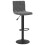 Berkfield Bar Stools 2 pcs Dark Grey Velvet 3
