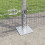 Berkfield Fence Post Silver 4