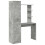 Berkfield Desk 2 pcs Concrete Grey 2