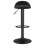 Berkfield Bar Stools 2 pcs Black Velvet 4