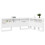 Berkfield Storage Headboard with Shelf White 120 cm Engineered Wood 3